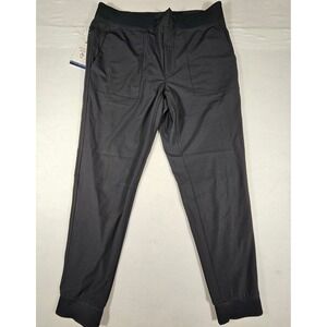 Original Penguin Sport Mens Joggers Caviar Black OGKBSEL4 Recycled Polyester L